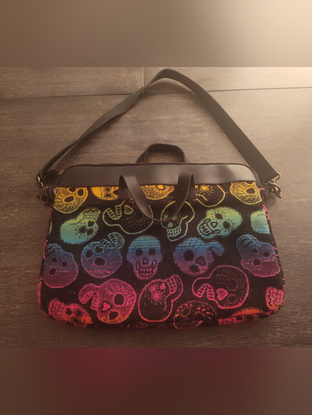 Pendleton Day Of The Dead Briefcase/ Laptop Bag